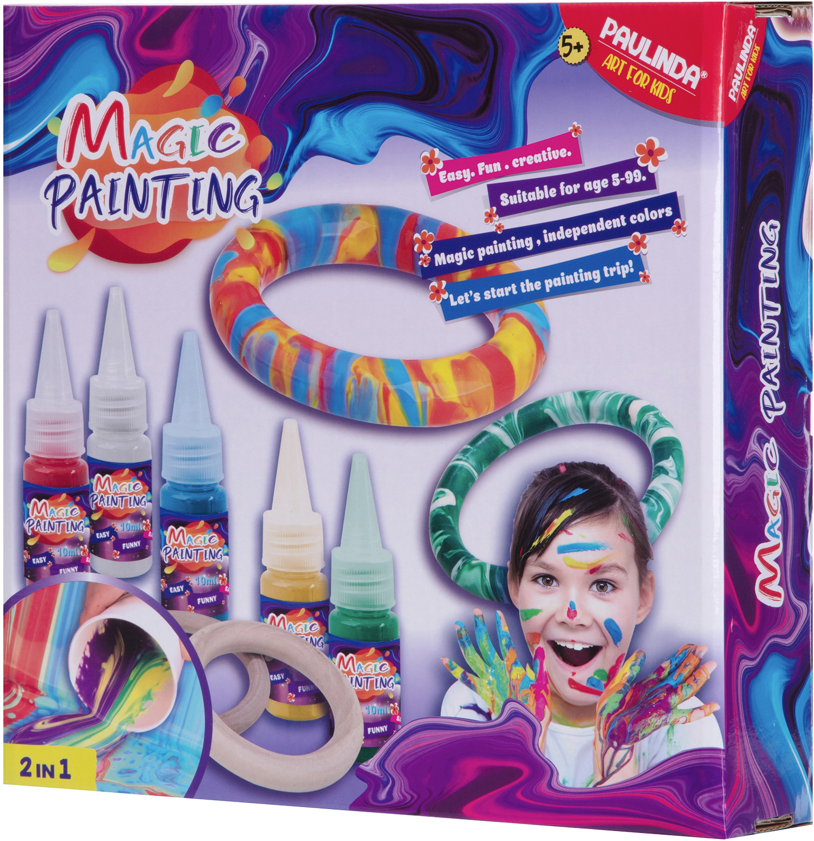 Набор для творчества Paulinda Magic painting Волшебное рисование: браслеты 2 в 1 (PL-199007) (6930518996417)
Набор для творчества Paulinda Magic painting Волшебное рисование: браслеты 2 в 1 (PL-199007) (6930518996417)
