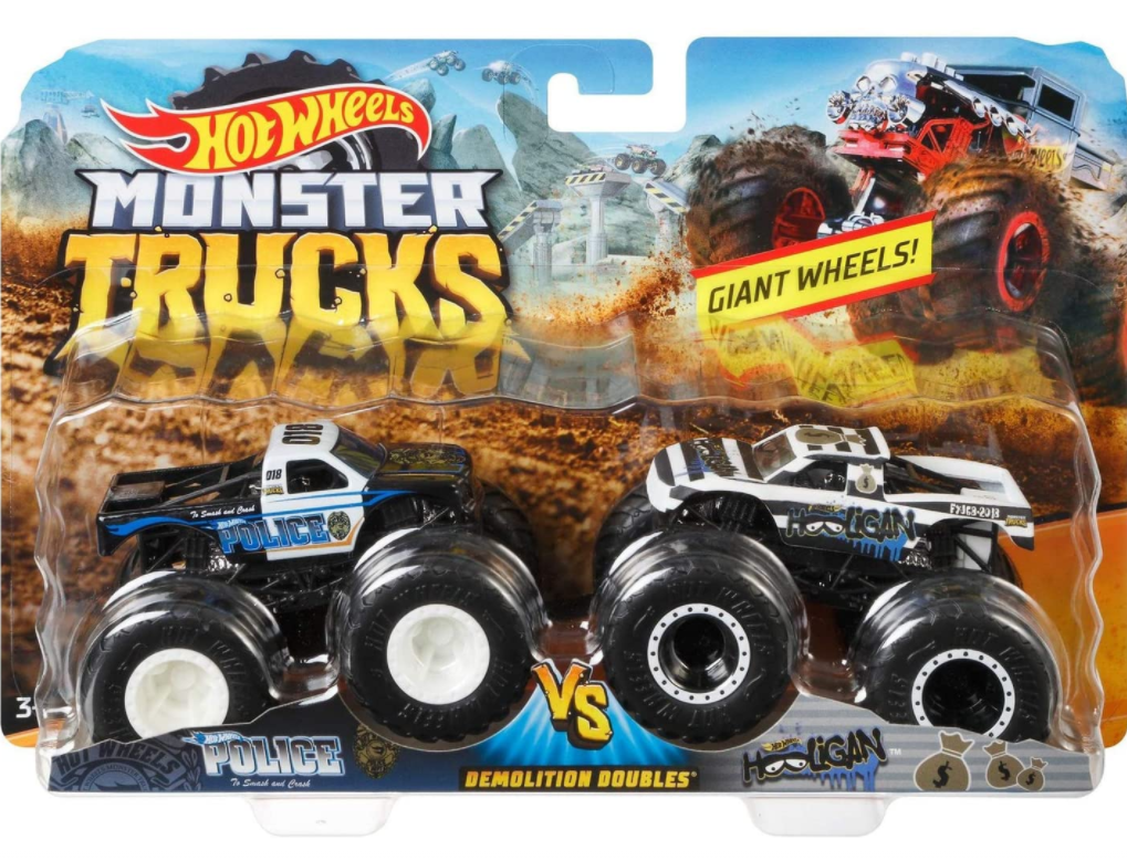 Машинки Хот Вилс Полиция и Хулиган Hot Wheels Monster Trucks Police Vs. Hooligan 1:64 Mattel FYJ68
Машинки Хот Вилс Полиция и Хулиган Hot Wheels Monster Trucks Police Vs. Hooligan 1:64 Mattel FYJ68