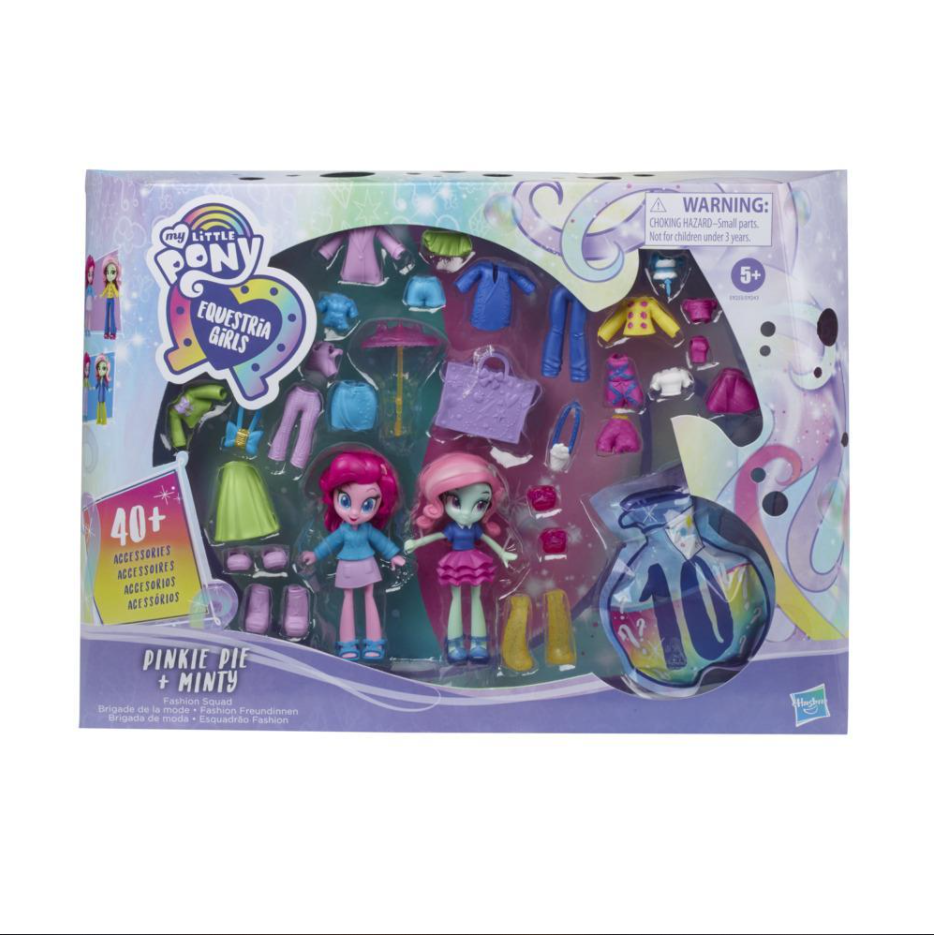 Пони из Эквестрии Пинки Пай и Минти 42 аксессуара My Little Pony Pinkie Pie and Minty Hasbro E9255
Пони из Эквестрии Пинки Пай и Минти 42 аксессуара My Little Pony Pinkie Pie and Minty Hasbro E9255