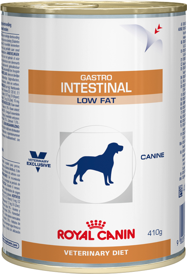 Лечебный влажный корм для собак Royal Canin Gastro Intestinal Low Fat Canine 12 шт(упаковка)
Лечебный влажный корм для собак Royal Canin Gastro Intestinal Low Fat Canine 12 шт(упаковка)