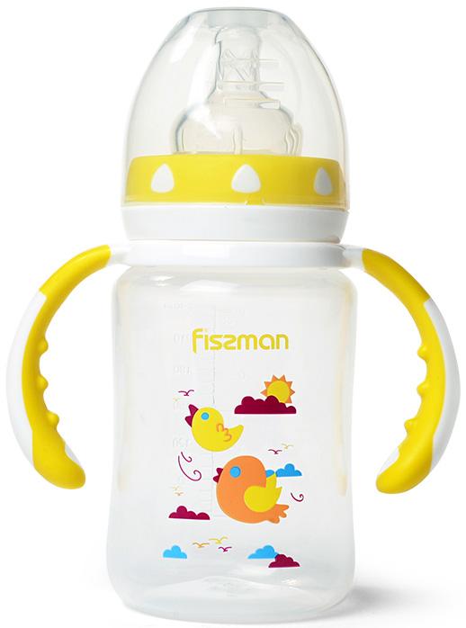 Бутылочка детская для кормления Fissman Babies Птички в облаках 240мл с ручками Fissman FN-6893
Бутылочка детская для кормления Fissman Babies Птички в облаках 240мл с ручками Fissman FN-6893