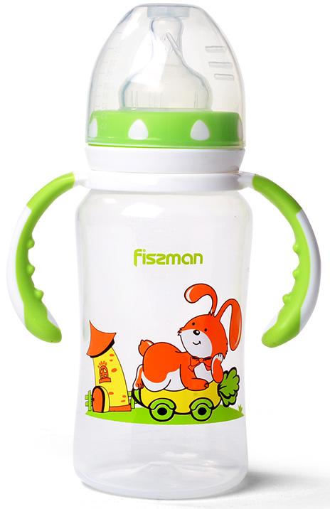 Бутылочка детская для кормления Fissman Babies Зайчик на колесах 300мл с ручками Fissman FN-6897
Бутылочка детская для кормления Fissman Babies Зайчик на колесах 300мл с ручками Fissman FN-6897