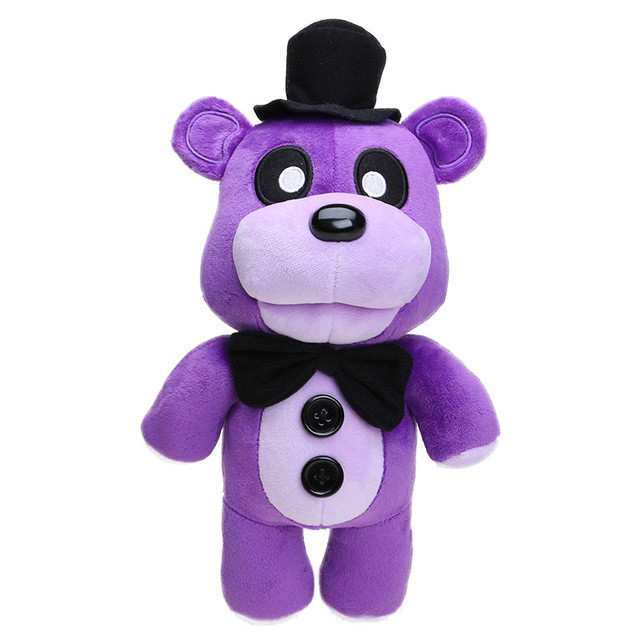Мягкая игрушка Five Nights at Freddy's Purple Freddy Пять ночей с Фредди 30 см Фиолетовая ( FNF-19 )
Мягкая игрушка Five Nights at Freddy's Purple Freddy Пять ночей с Фредди 30 см Фиолетовая ( FNF-19 )