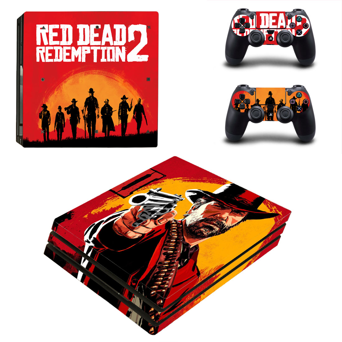 Виниловые наклейки на PS4 PRO и Dualshock Red Dead Redemption 2 Sony PlayStation 4 Custom Skin Playsole Games (PV026)
Виниловые наклейки на PS4 PRO и Dualshock Red Dead Redemption 2 Sony PlayStation 4 Custom Skin Playsole Games (PV026)