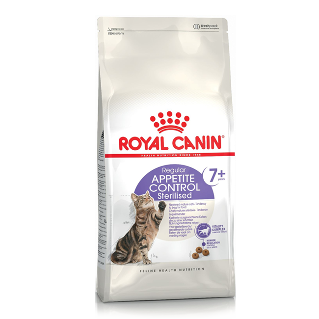 Сухой корм Royal Canin Sterilised Appetite Control 7+ для контроля аппетита стерилизованных котов от 7 лет, 1.5 кг
Сухой корм Royal Canin Sterilised Appetite Control 7+ для контроля аппетита стерилизованных котов от 7 лет, 1.5 кг