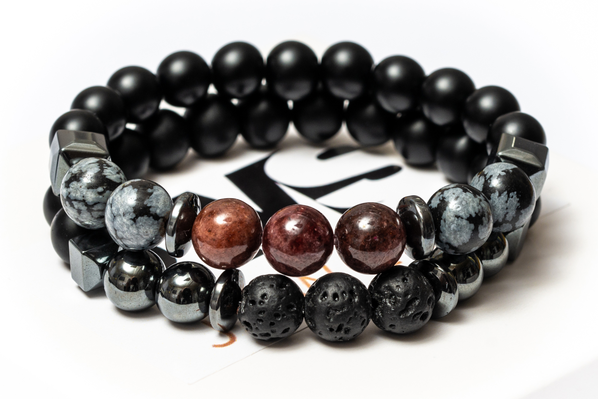Парные браслеты мужские DMS Jewelry из шунгита, обсидиана, граната POWER OF SCORPION
Парные браслеты мужские DMS Jewelry из шунгита, обсидиана, граната POWER OF SCORPION