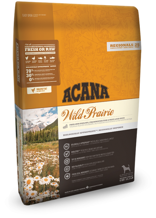 Сухой корм ACANA Wild Prairie Dog Акана Прерия для собак всех пород и возрастов курица судак сиг яйцо 6 кг
Сухой корм ACANA Wild Prairie Dog Акана Прерия для собак всех пород и возрастов курица судак сиг яйцо 6 кг