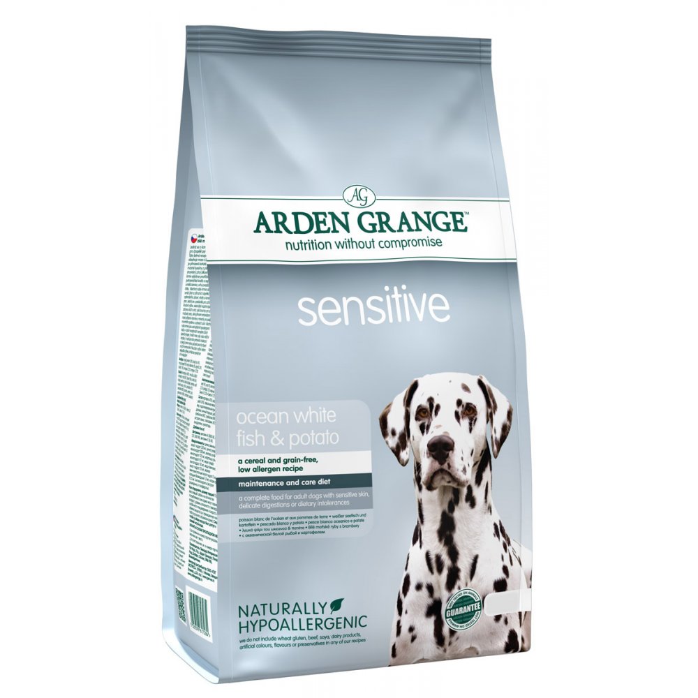 Сухой корм Arden Grange Adult Dog Sensitive для взрослых собак всех пород с чувствительным желудком (рыба) 2 кг
Сухой корм Arden Grange Adult Dog Sensitive для взрослых собак всех пород с чувствительным желудком (рыба) 2 кг