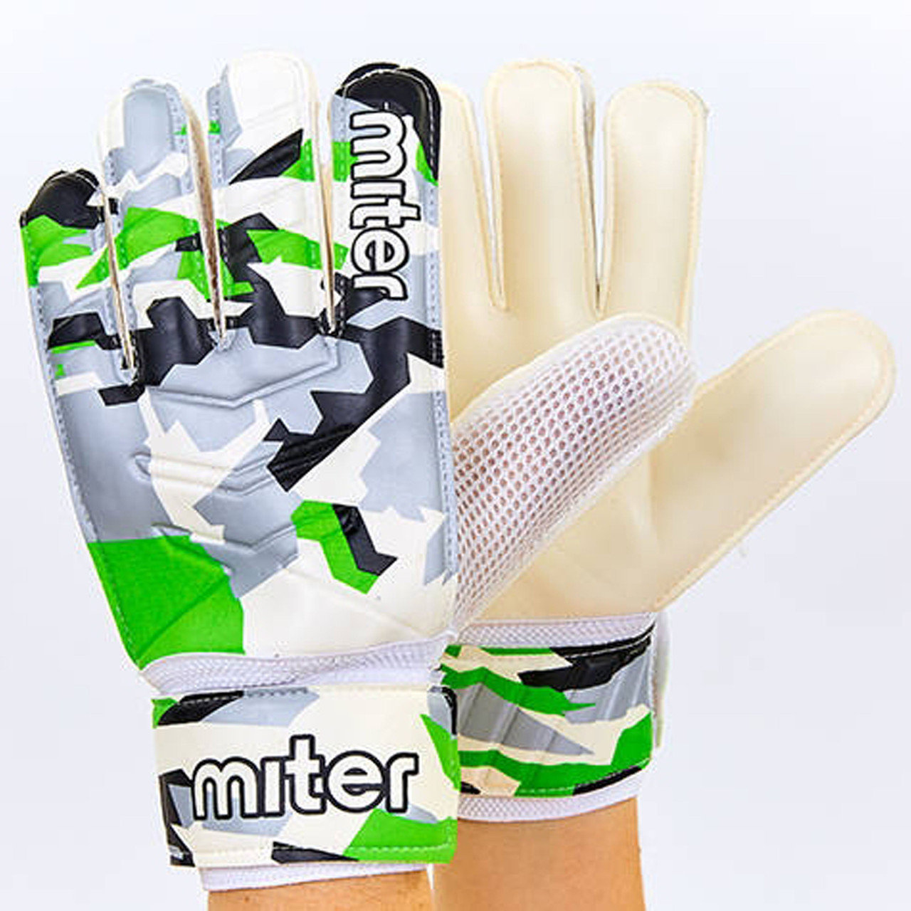 Перчатки вратарские MITER Размер 10 FB-6744-3 
Перчатки вратарские MITER Размер 10 FB-6744-3