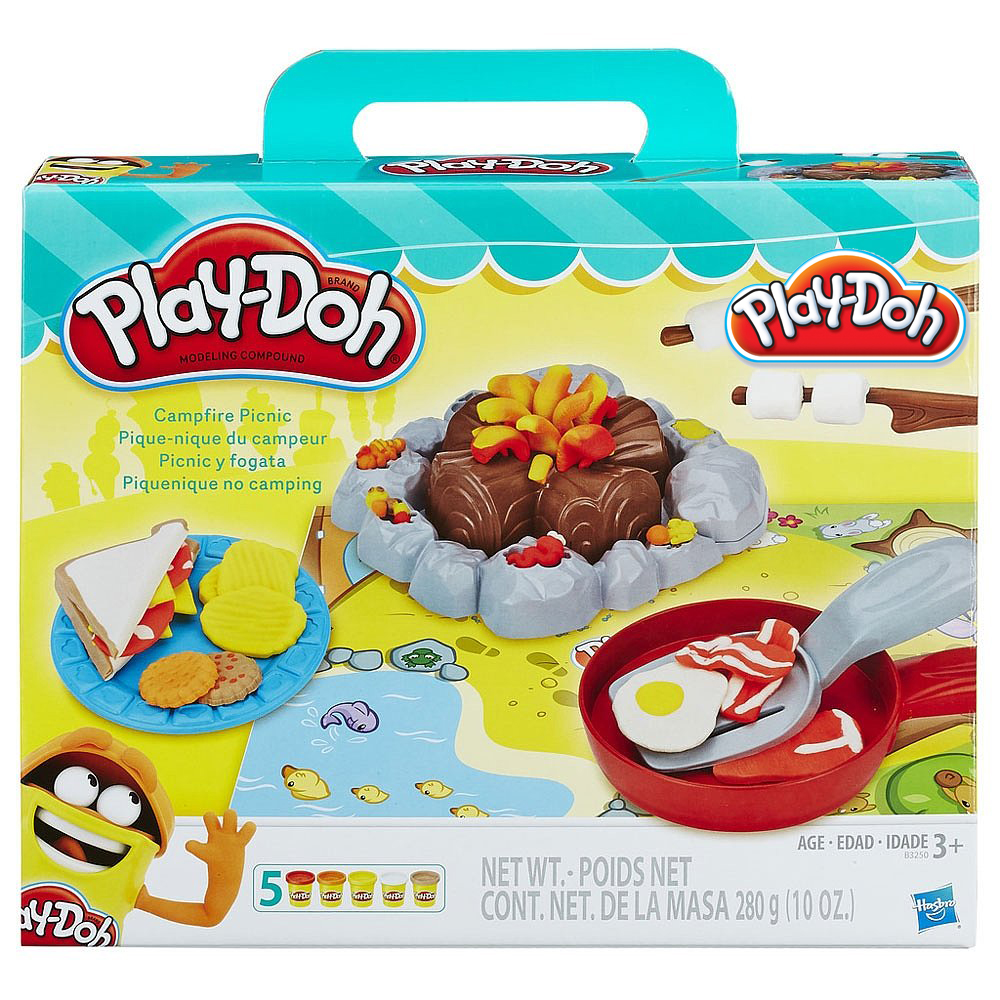 Игровой набор Плей До Пикник у костра Play-Doh Campfire Picnic Playset Hasbro (B3250)
Игровой набор Плей До Пикник у костра Play-Doh Campfire Picnic Playset Hasbro (B3250)