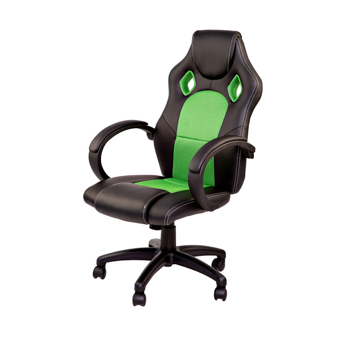Кресло геймерское Daytona/Silver Stone black-green механизм Tilt, металл, пластик черный/кожзаменитель PU черный с зеленым Goodwin
Кресло геймерское Daytona/Silver Stone black-green механизм Tilt, металл, пластик черный/кожзаменитель PU черный с зеленым Goodwin