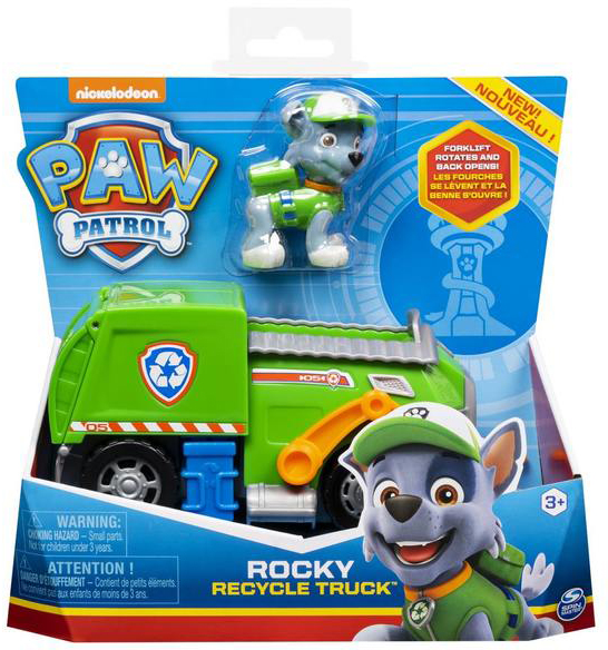 Спасательный автомобиль Spin Master Paw Patrol Щенячий патруль базовый автомобиль с водителем Рокки (SM16775/9948)
Спасательный автомобиль Spin Master Paw Patrol Щенячий патруль базовый автомобиль с водителем Рокки (SM16775/9948)