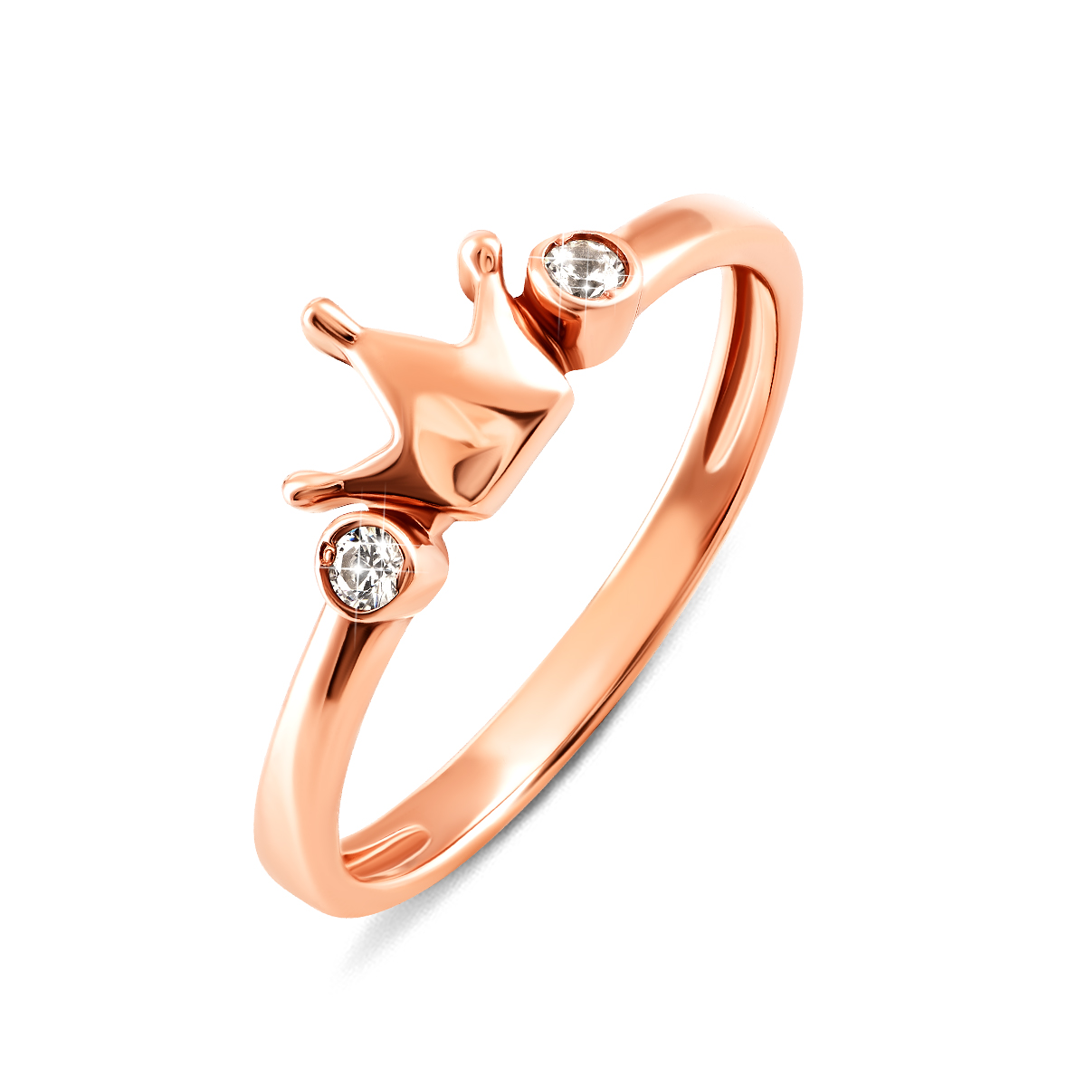 Серебряное кольцо Корона с фианитами и позолотой 16 размер 500145-З
Серебряное кольцо Корона с фианитами и позолотой 16 размер 500145-З