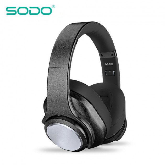 Складные беспроводные наушники 2 в 1 с функцией колонки SODO MH10 JKR Black (450142-1)
Складные беспроводные наушники 2 в 1 с функцией колонки SODO MH10 JKR Black (450142-1)