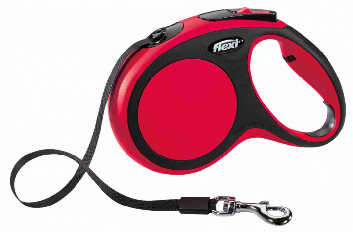 Поводок - рулетка лента 5 м до 25 кг New COMFORT Tape Leash M красная Flexi BGL-FL-02
Поводок - рулетка лента 5 м до 25 кг New COMFORT Tape Leash M красная Flexi BGL-FL-02