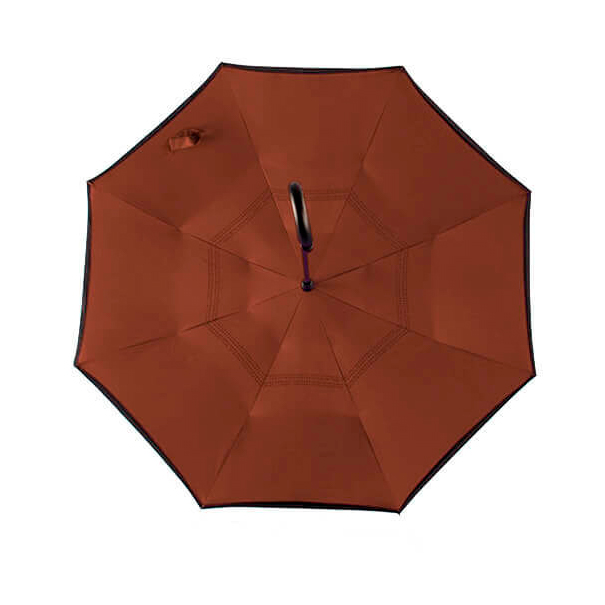 Зонт обратного сложения наоборот Up-Brella умный антизонт (смарт зонт) Коричневый
Зонт обратного сложения наоборот Up-Brella умный антизонт (смарт зонт) Коричневый