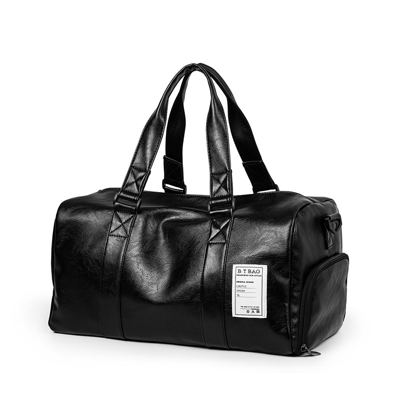 Сумка спортивная с отделением для обуви B T Bag 5017 черная PU кожа (21101)
Сумка спортивная с отделением для обуви B T Bag 5017 черная PU кожа (21101)