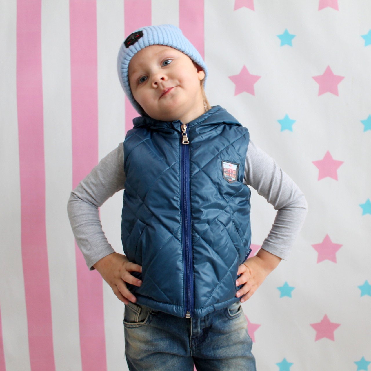 Жилет теплый весна/осень Одягайко (7261) Размер 98 Синий
Жилет теплый весна/осень Одягайко (7261) Размер 98 Синий