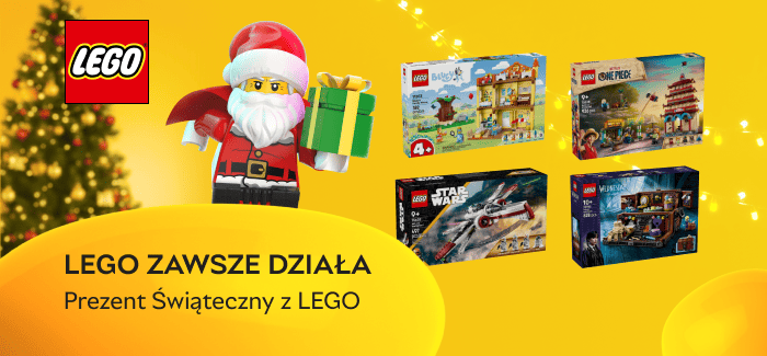LEGO zawsze działa – zbuduj magię Świąt!