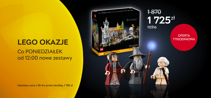 LEGO Happy Hours w Rozetka  Pokochaj poniedziałki i kup LEGO i zabawki w najlepszych cenach!