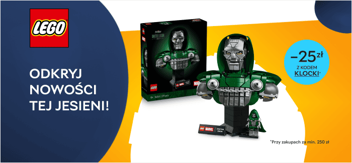 LEGO® – odkryj nowości tej jesieni! Dodatkowe -25 zł z kodem KLOCKI