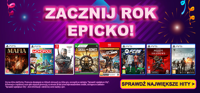 Sprawdź największe hity i zacznij rok epicko!