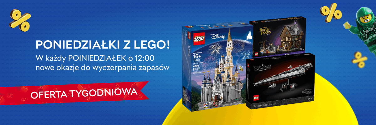 LEGO Happy Hours w Rozetka  Pokochaj poniedziałki i kup LEGO i zabawki w najlepszych cenach!