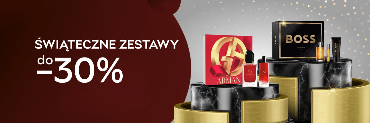 Świąteczne zestawy do -30%! Wyjątkowe prezenty na niezapomniane chwile  🎁