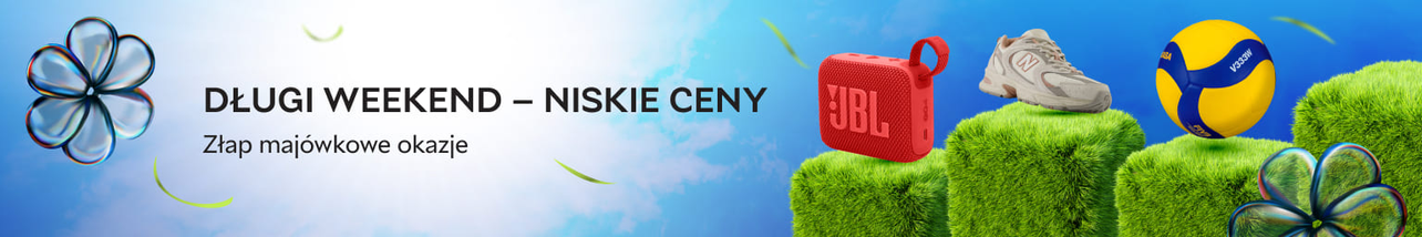 🌞 Słońce, grill i… okazje! Długi weekend – niskie ceny 🔥