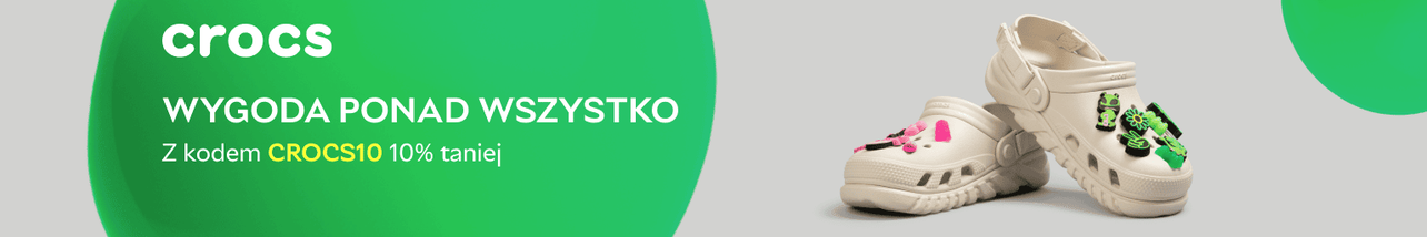 Crocs — wygoda ponad wszystko! Z kodem CROCS10 taniej o 10%!