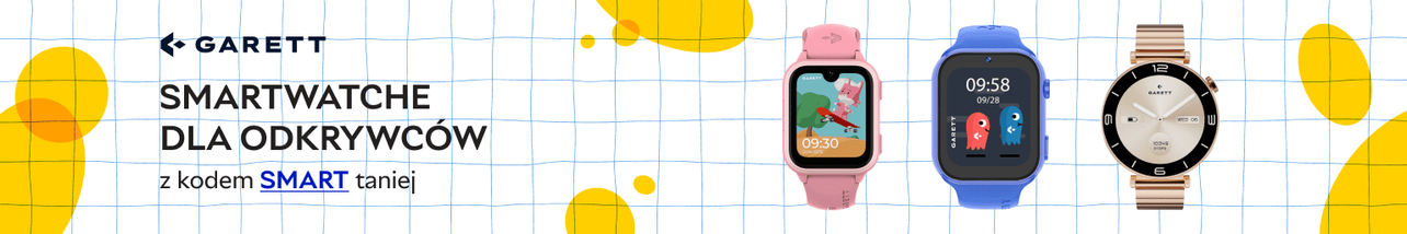 Garett – smartwatche dla odkrywców! ⌚ Z kodem SMART jeszcze taniej!