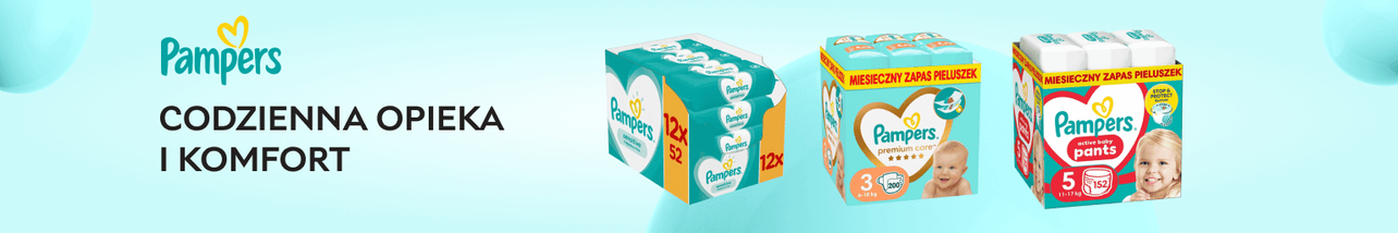 Pampers – codzienna opieka i komfort