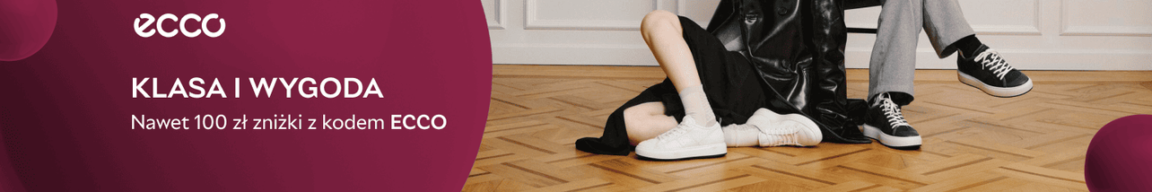 ECCO: klasa i wygoda 👟✨ Nawet 100 zł zniżki z kodem ECCO przy zakupie powyżej 500 zł