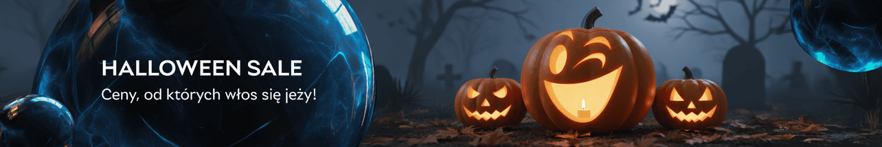 🎃 Halloween Sale – ceny, od których włos się jeży! 👻