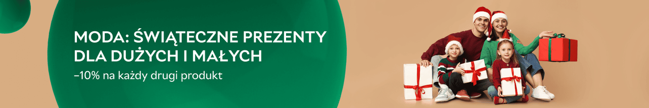 Moda: Świąteczne prezenty dla dużych i małych 🎄1+1 = dodatkowe -10%