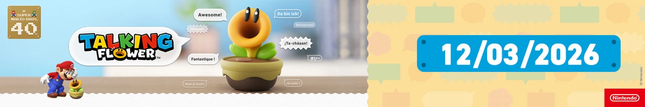 Nintendo Super Mario Talking Flower
