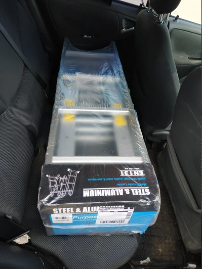 Шарнірна драбина Werk LC5416B 4x4 (55544) - фото від покупців 6