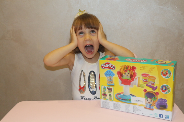 Play-Doh Набор пластилина Сумасшедшие прически B купить