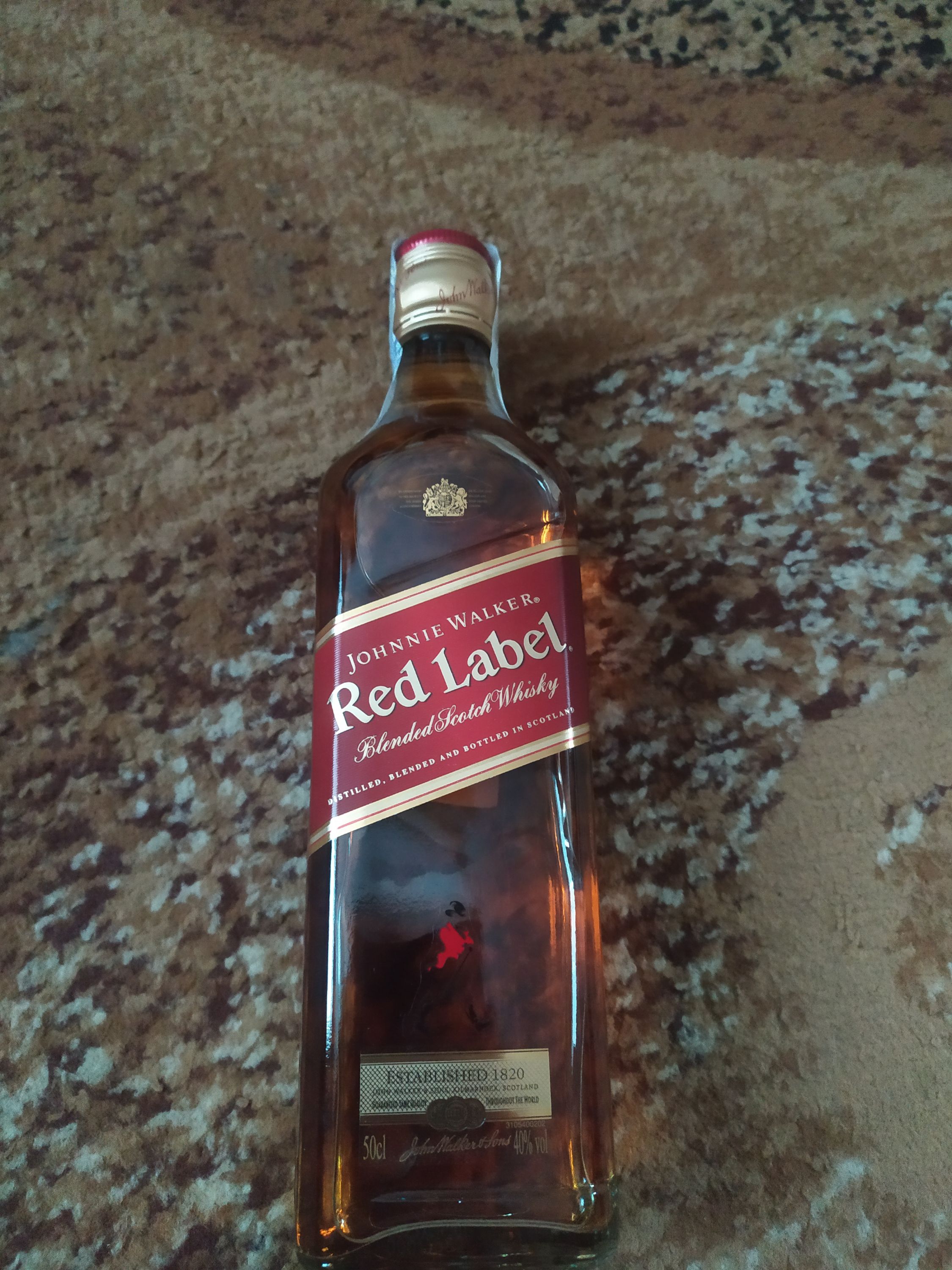 Отзывы о Виски Johnnie Walker Red label выдержка 4 года 0.5 л 40%  (5000267014401) | ROZETKA