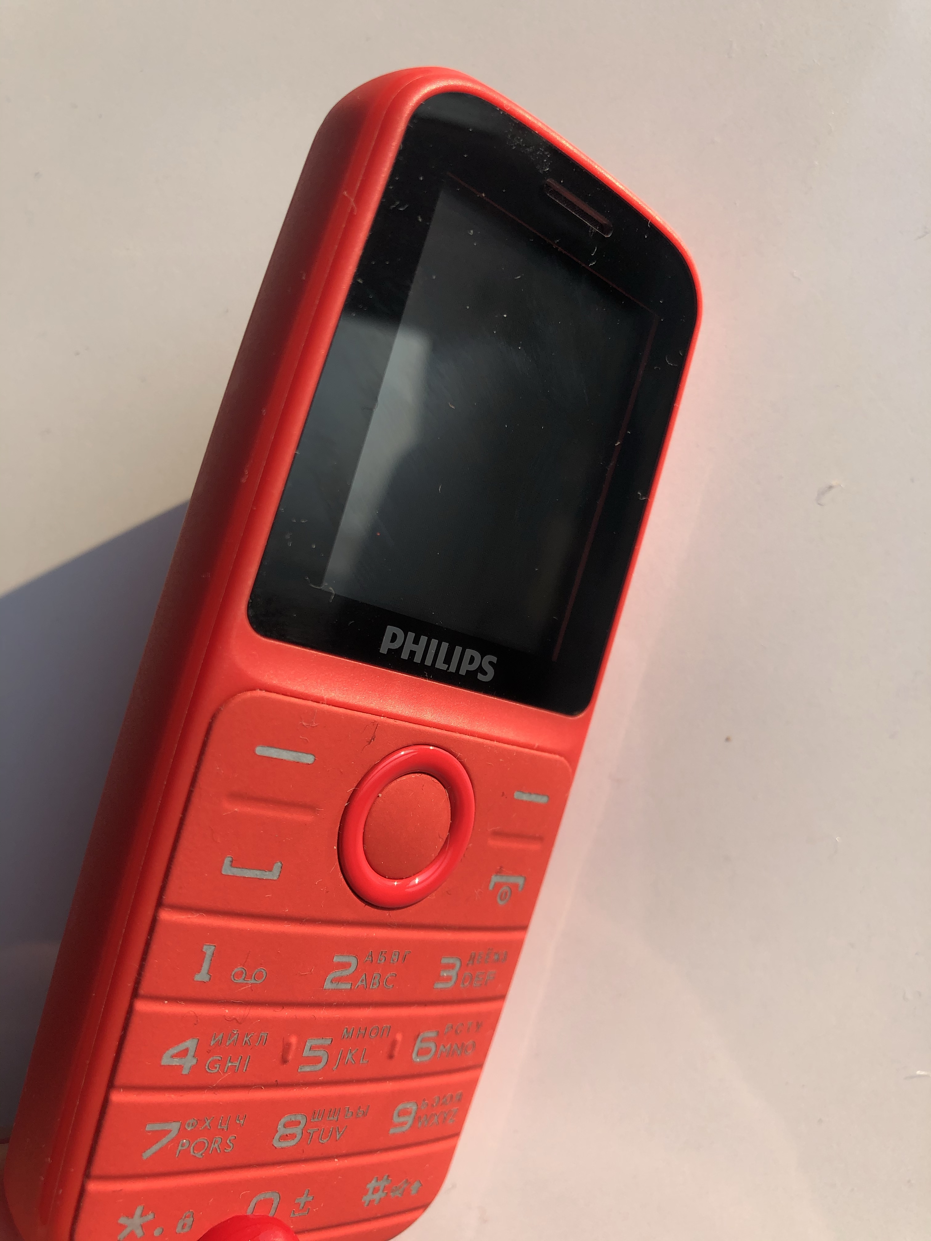 Мобильный телефон Philips Xenium E109 Red – отзывы покупателей | ROZETKA