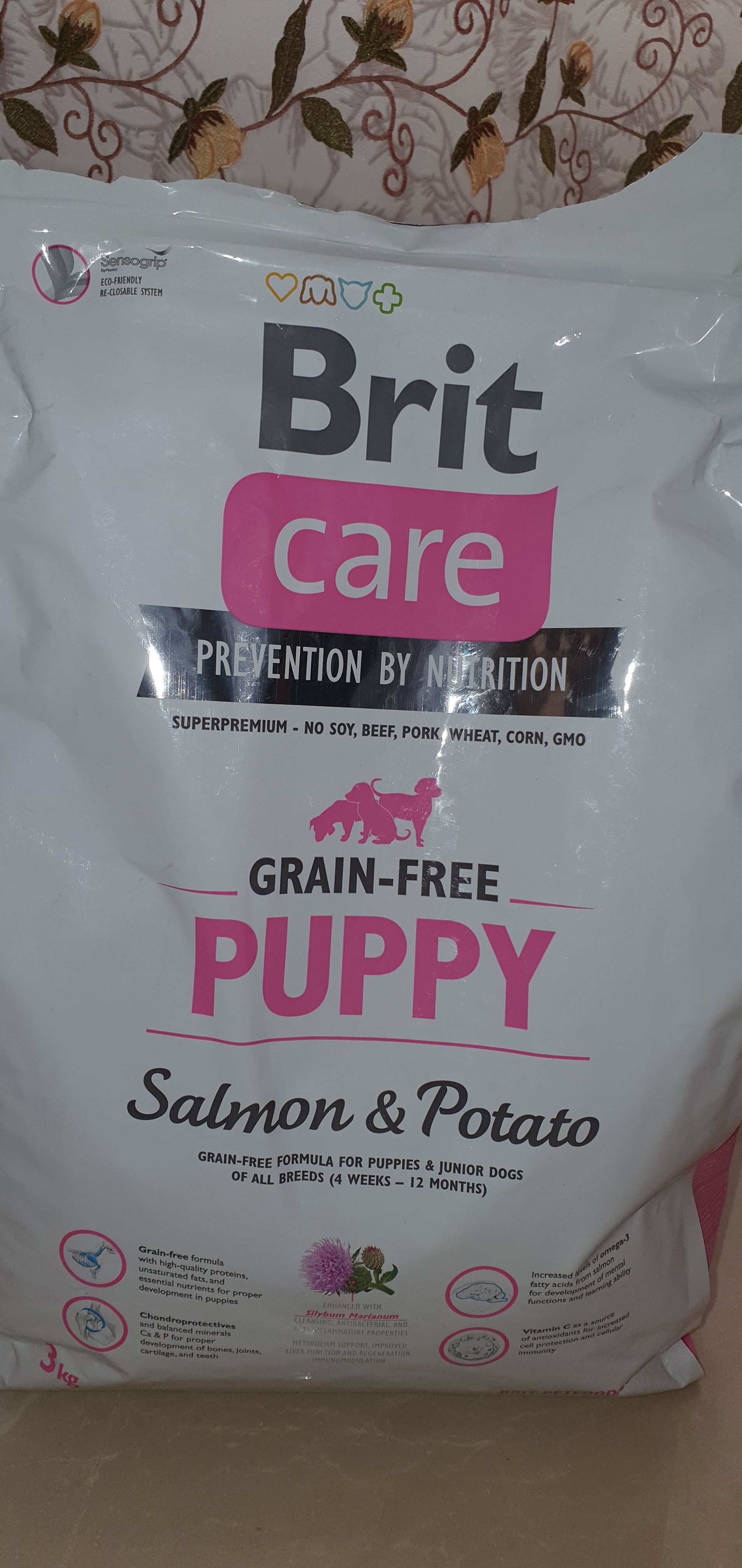 Brit puppy best sale salmon potato