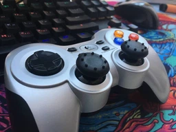 Силиконовые накладки на аналоговые стики Honson PS4 / Xbox One / Xbox 360 черный 2 шт фото от покупателей 3