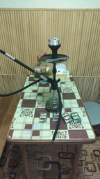 Кальян Hookah Ozzy 15 Plus Black высотой 57 см на 1 персону