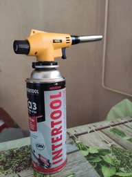 Горелка для газового баллона с пьезоподжигом Mastertool Луч удлиненное сопло 1300°C (44-5036) фото от покупателей 1