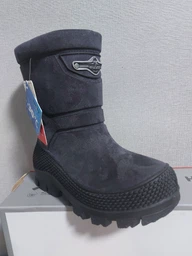 Сапожки для мальчика ALISA LINE HUSKY 33,5 Серый фото от покупателей 1