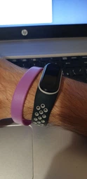 Ремінець BeCover Vents Style для Xiaomi Mi Smart Band 5/Mi Smart Band 6 Black-Red (705153) фото від покупців 14