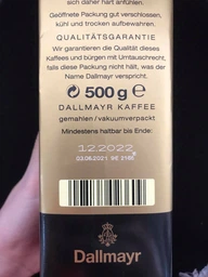 Кава мелена Dallmayr Classic 500 г купаж арабіка/робуста, середньо-темне обсмажування фото від покупців 2
