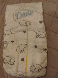 Підгузки дитячі Dada 4 extra care Jumbo Bag (7-16 кг) 80 штук підгузники памперси преміум для дітей фото від покупців 10