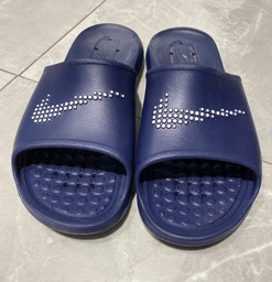 Мужские шлепанцы для пляжа Nike Victori One Shower Slide CZ5478-400 44.5 (12) 30 см Темно-синие (194501092197) фото от покупателей 9