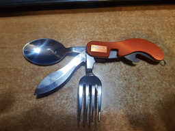 Нож Neo складной туристический с вилкой и ложкой (63-027) фото от покупателей 3
